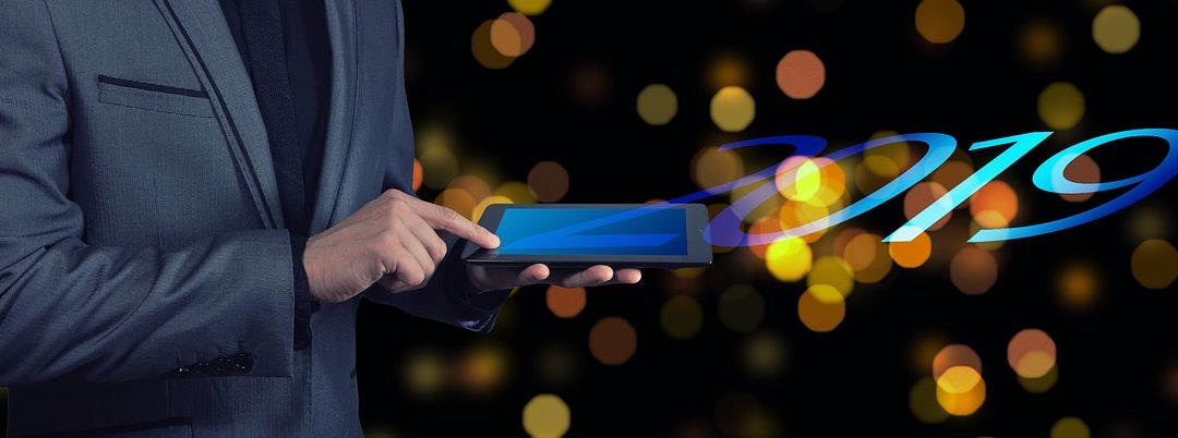 Man with iPad